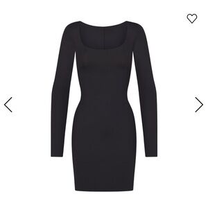Petite long sleeve dress